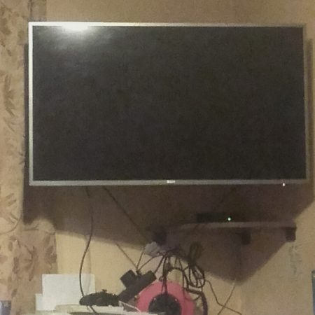 55-Inch 4K UHD Smart LED TV front view